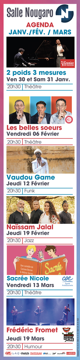 bannière Salle Nougaro